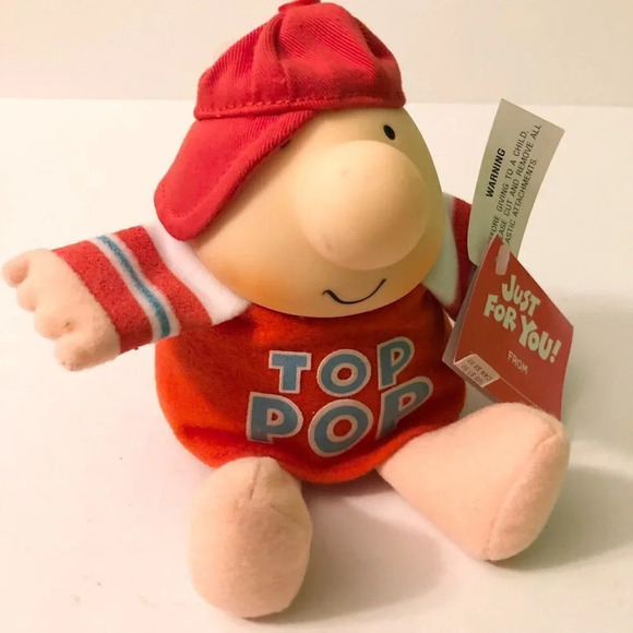 Vintage 1994 American Greetings Ziggy Top Pop Fathers Day Plush Soft Doll - Picture 13 of 13